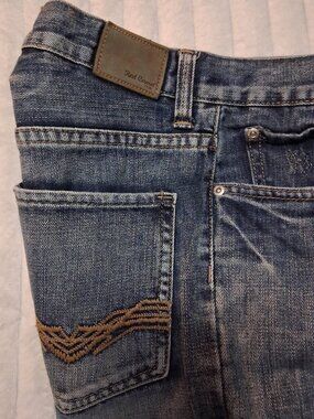 MENS RED CAMEL JEANS BOOTCUT SIZE 30X30